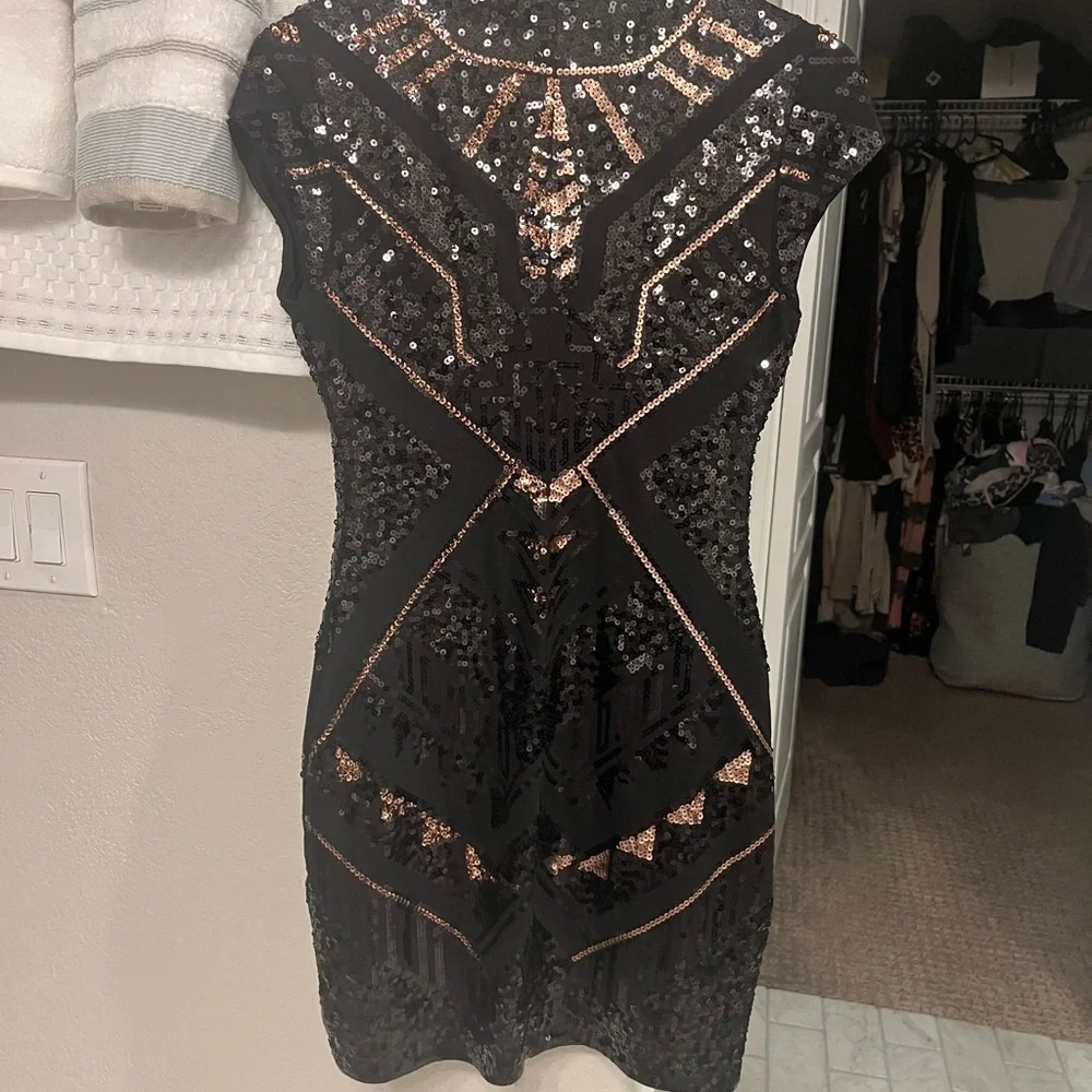 Express Sequin Dress - Picture 3 of 3